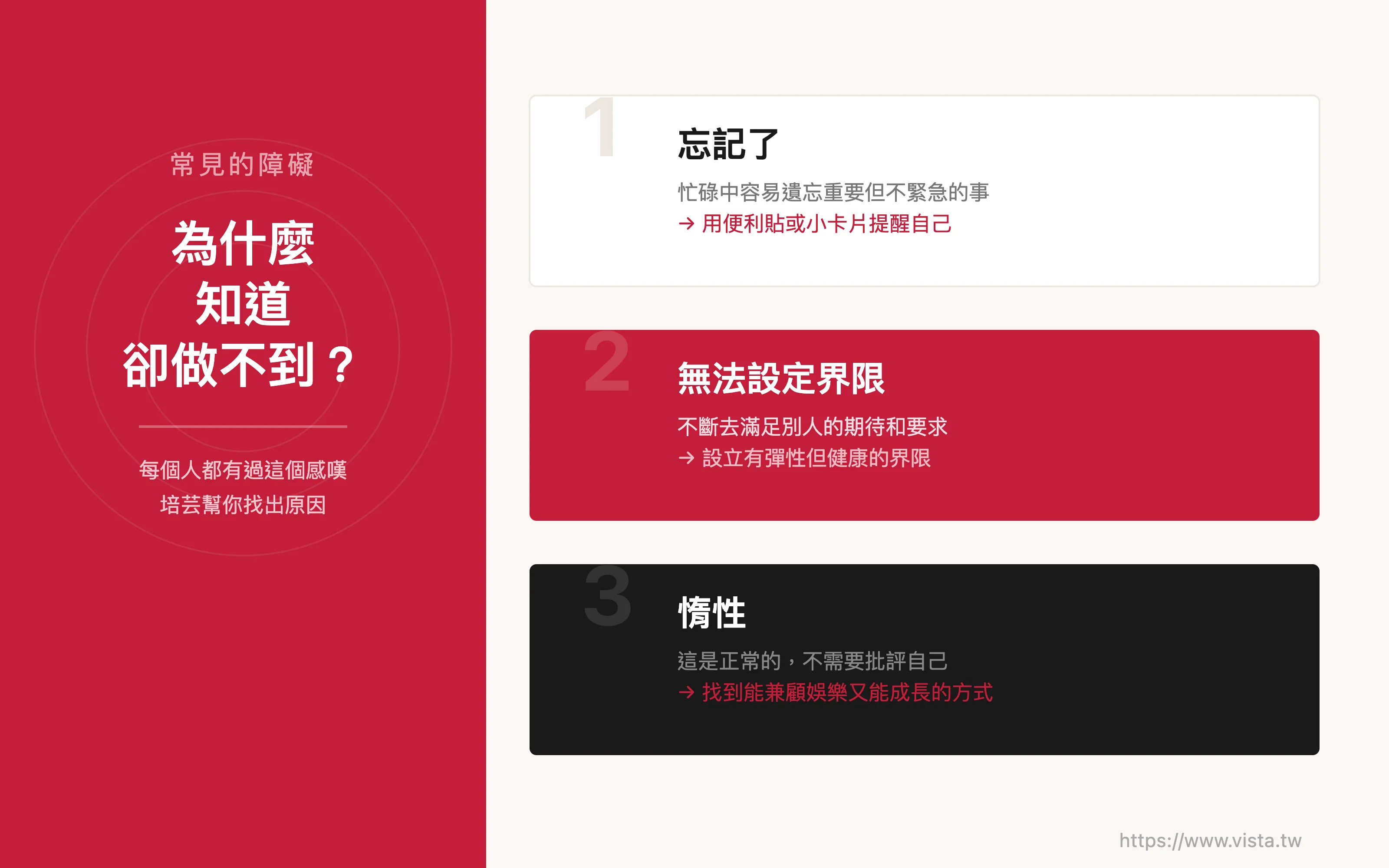 常見的障礙