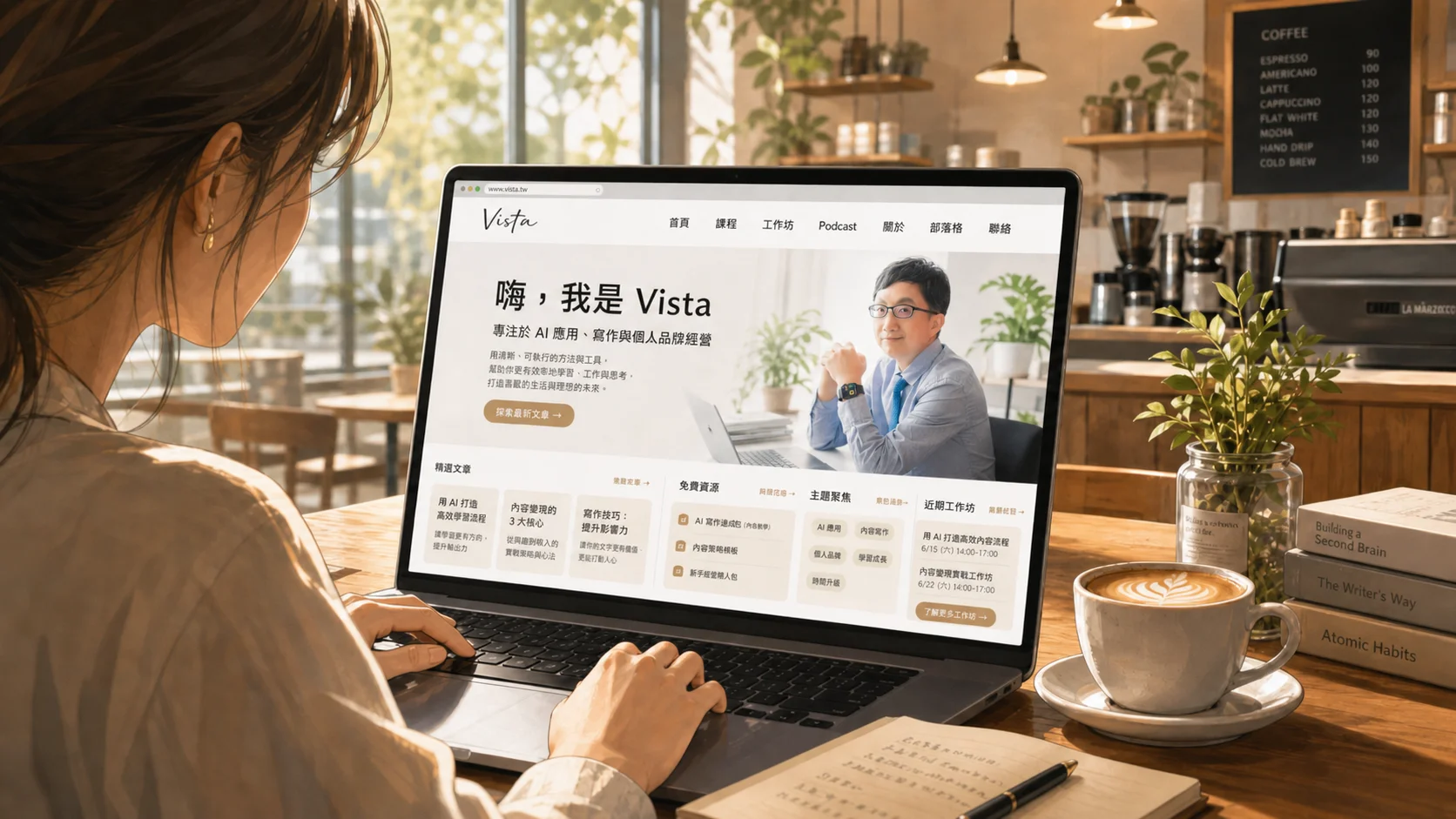 從零開始用 Vibe Coding 打造個人網站：寫作者也能在週末上線自己的數位門面