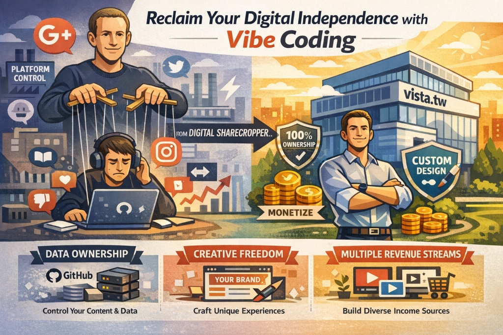 Vibe Coding 數位自主與氛圍程式設計